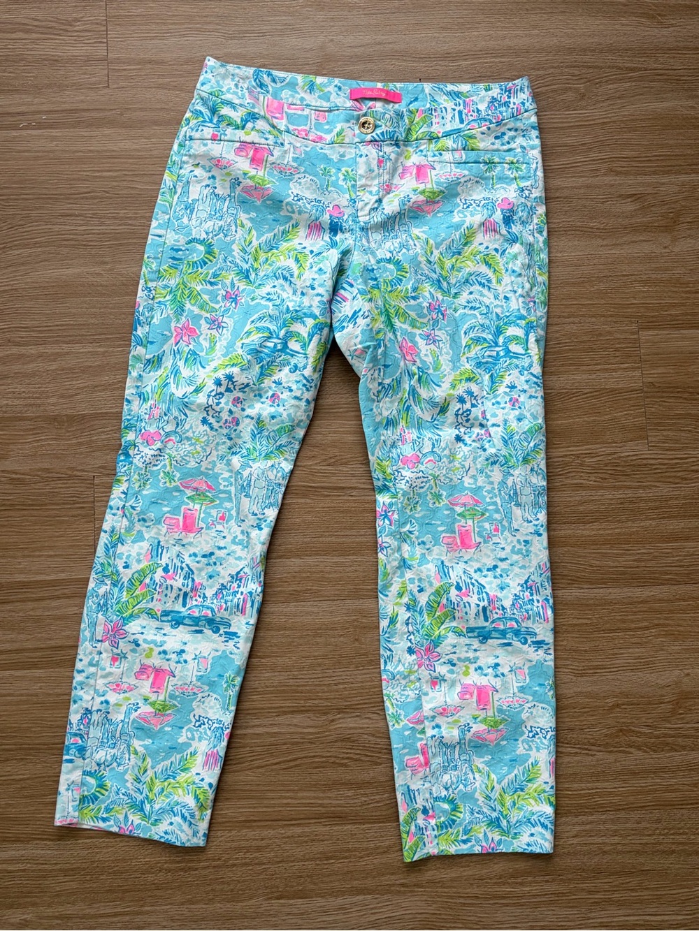 Lilly Pulitzer Kelly Skinny Crop Ankle Pants
